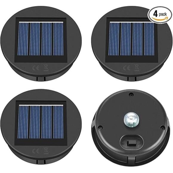 Solar Light Replacement 4 Pack (Top Size 3.15 inch, Bottom Size 2.76 in - Picture 7 of 7